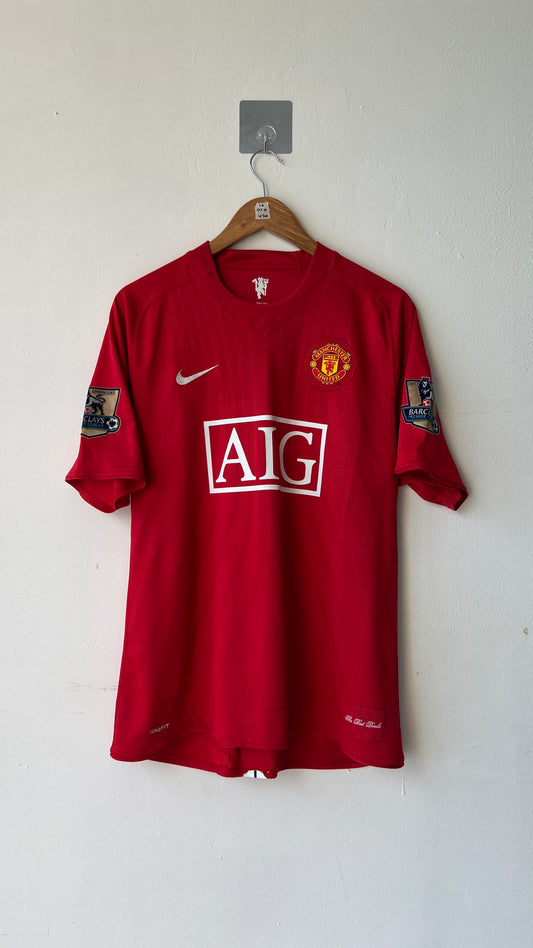 Manchester United 2007-09 Home Shirt Ronaldo #7 (L)