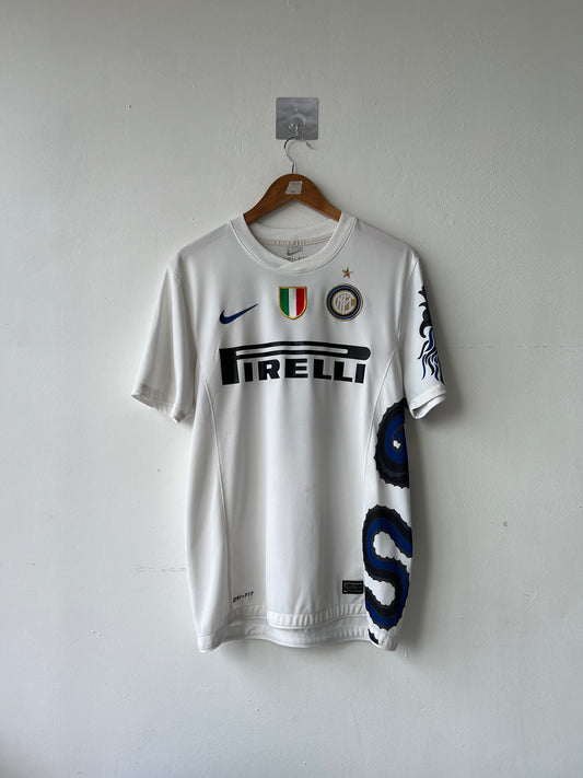 (M) Inter Milan 2010-11 Away Shirt J. Zanetti #4