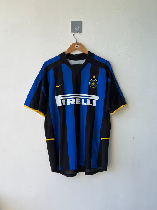Inter Milan 2002-03 Home Shirt Batistuta #19 (L)