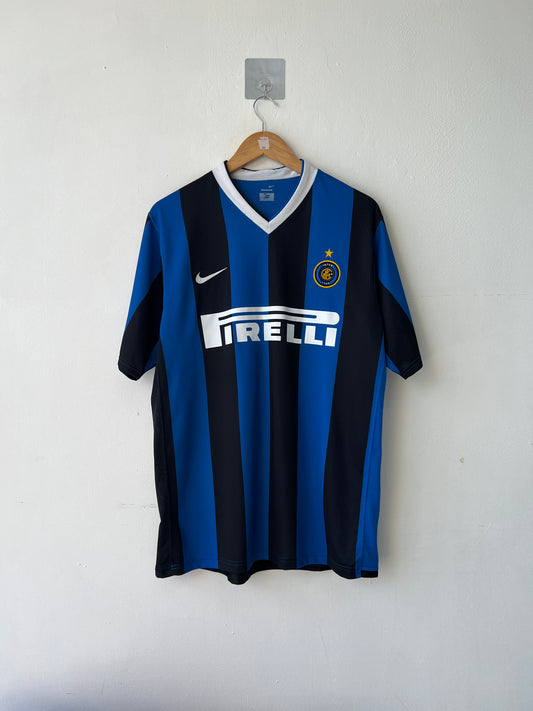 (L) Inter Milan 2006-07 Home Shirt Ibrahimovic #8