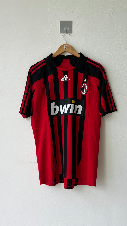 AC Milan 2007-08 Home Shirt Maldini #3 (M/L)