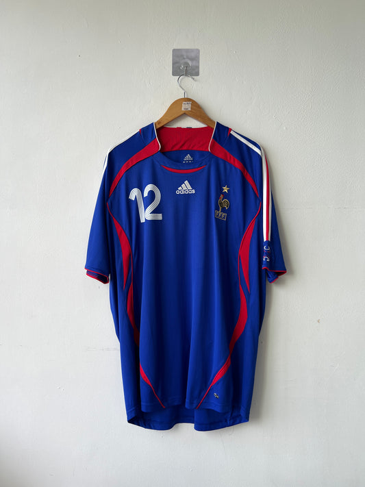 (XXL) France 2006-07 Home Shirt Henry #12