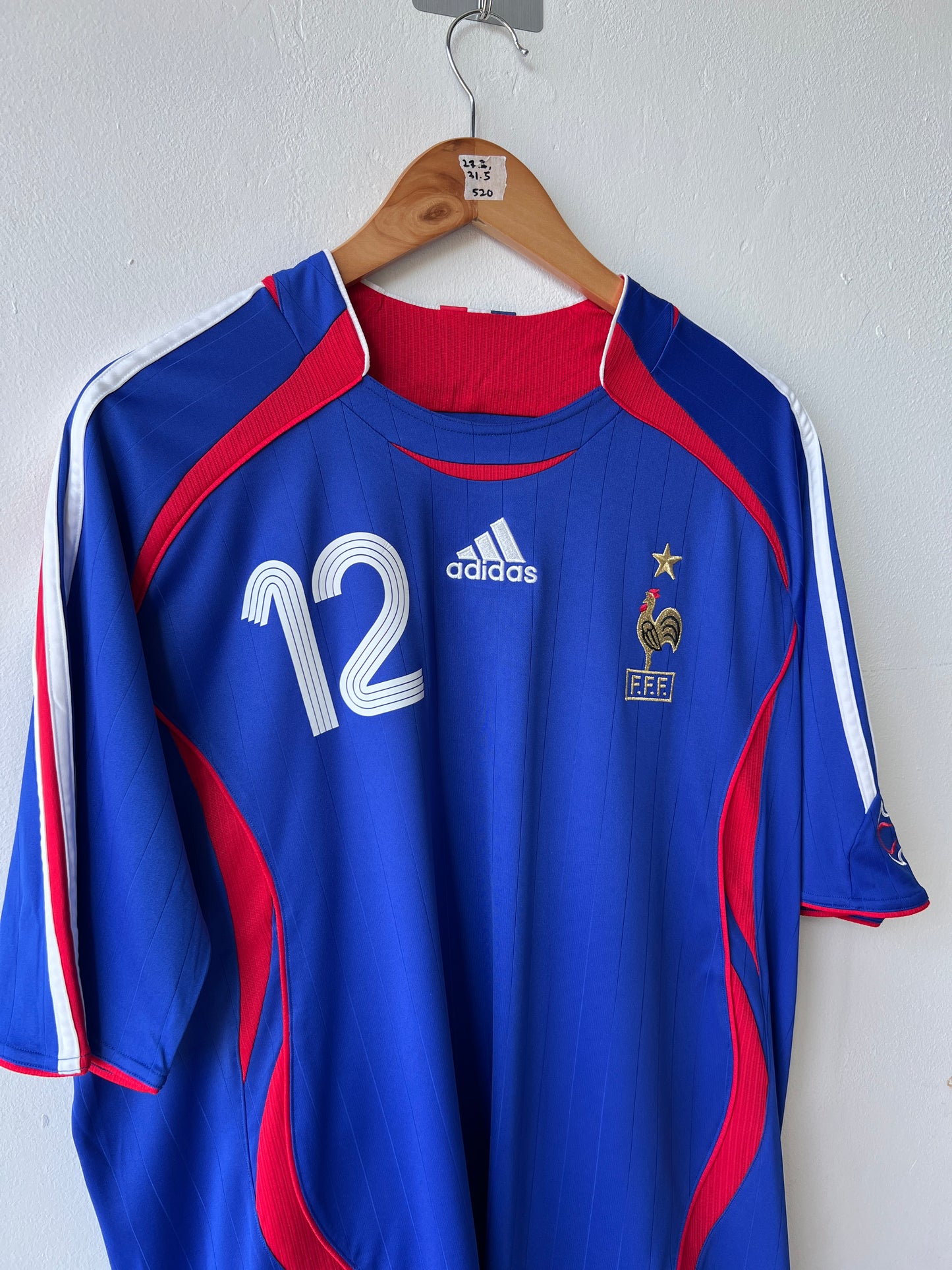 France 2006-07 Home Shirt Henry #12 (XL)