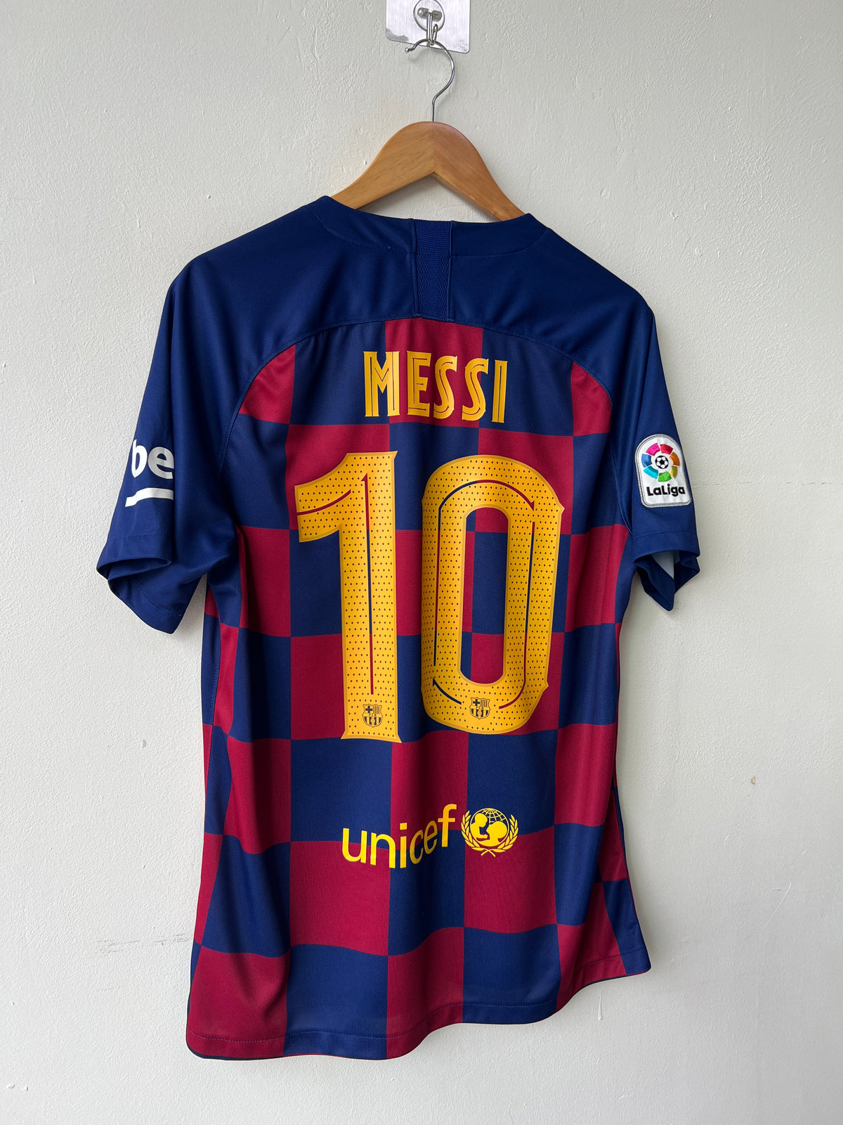 (L) Barcelona 2019-20 Home Shirt Messi #10
