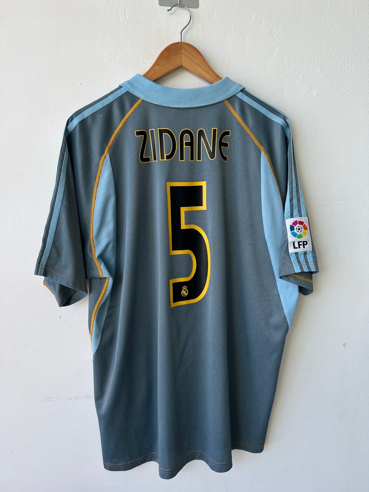 (L) Real Madrid 2003-04 Third Shirt Zidane #5