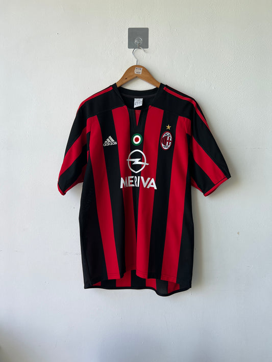 (M) AC Milan 2003-04 Home Shirt Maldini #3
