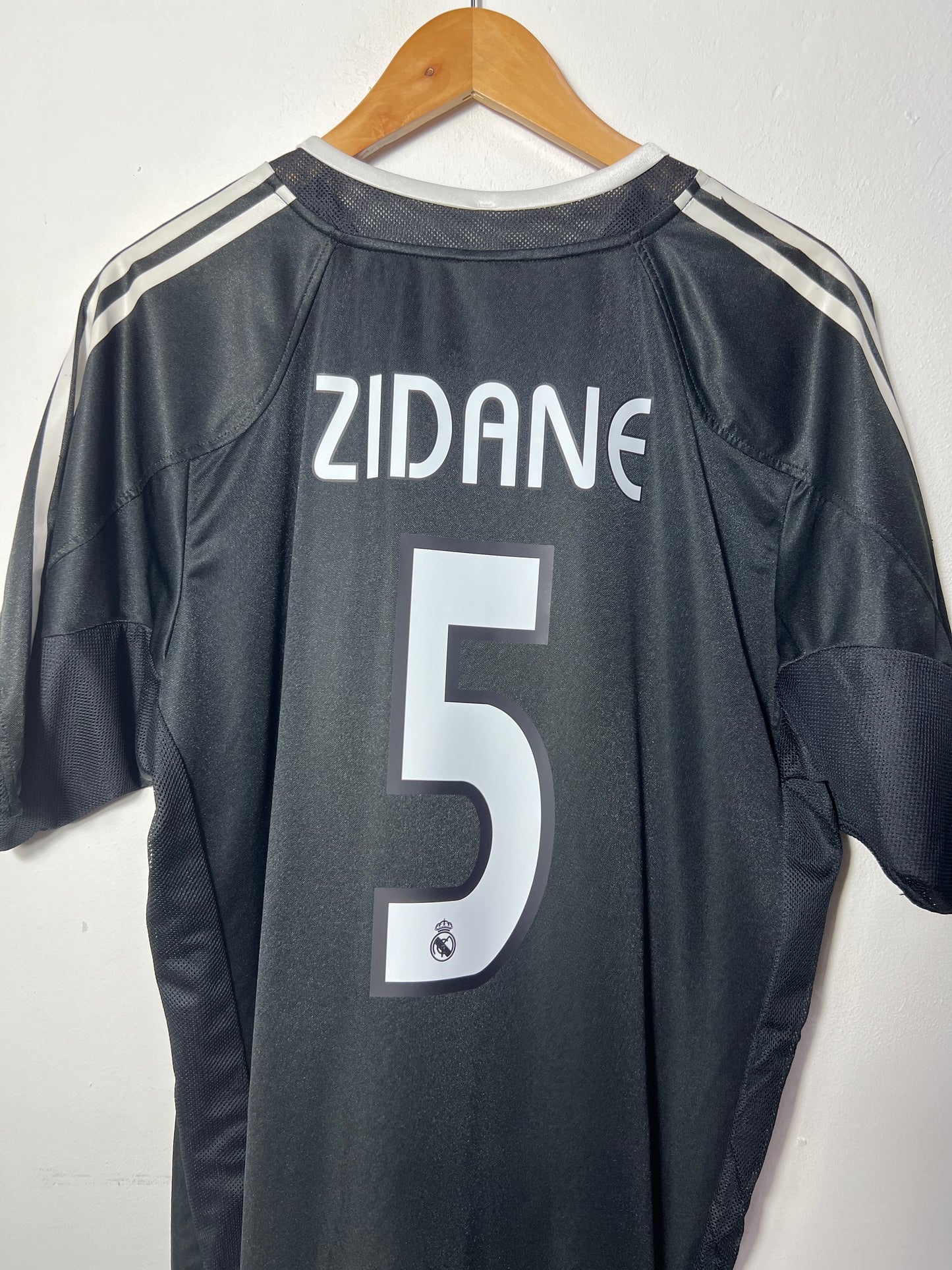 (L) Real Madrid 2004-05 Away Shirt Zidane #5