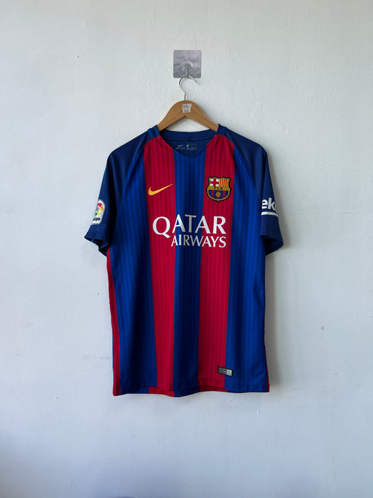 (M) Barcelona 2016-17 Home Shirt Messi #10
