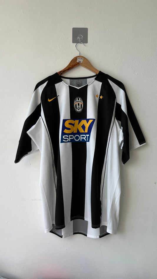 Juventus 2004-05 Home Shirt Cannavaro #28 (XL)