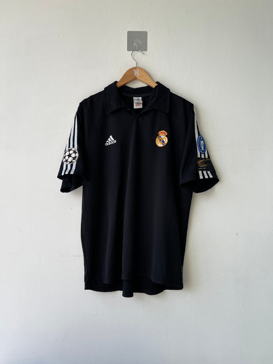 (L) Real Madrid 2002-03 CL Away Shirt Ronaldo #11