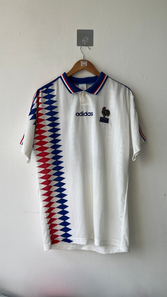 France 1994-96 Away Shirt Zidane #14 (L)