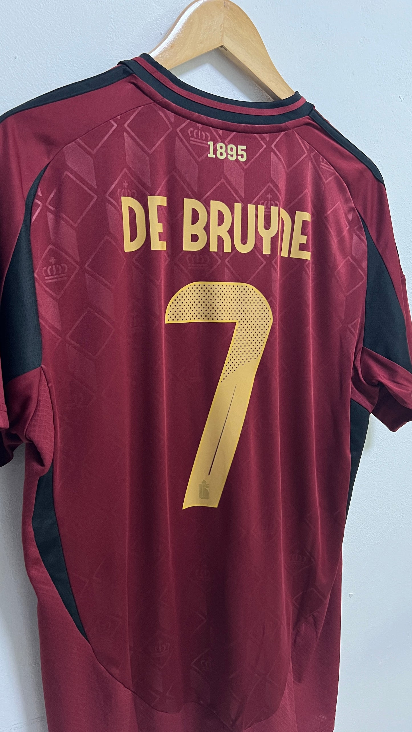 Belgium 2024-25 Home Shirt De Bruyne #7 (L)