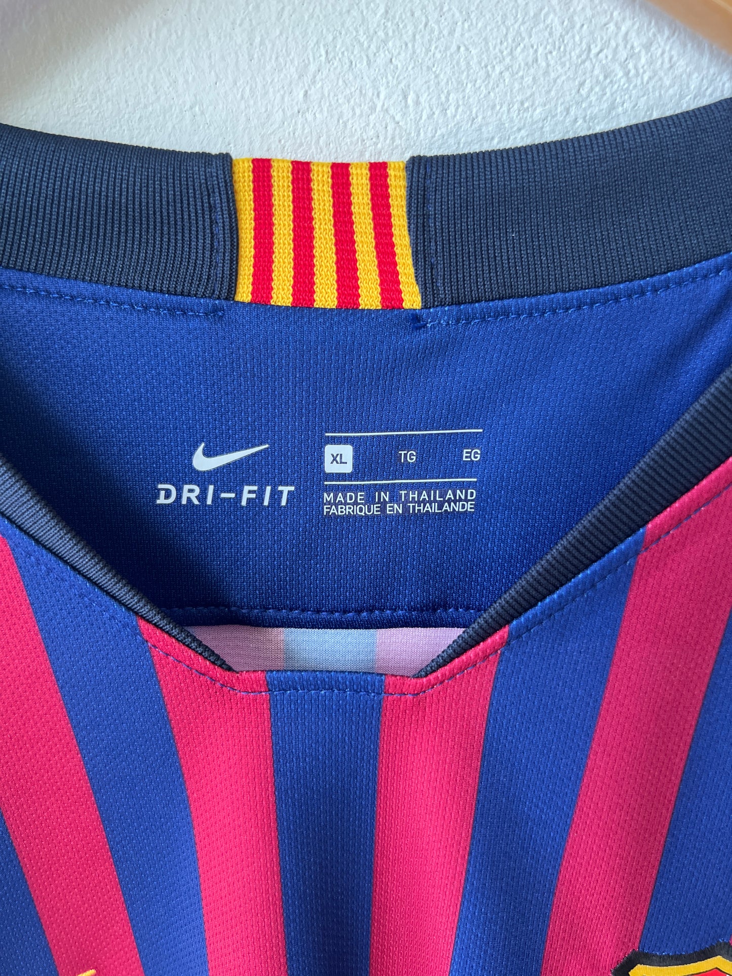 Barcelona 2018-19 Home Shirt Messi #10 (Brand New) (XL)