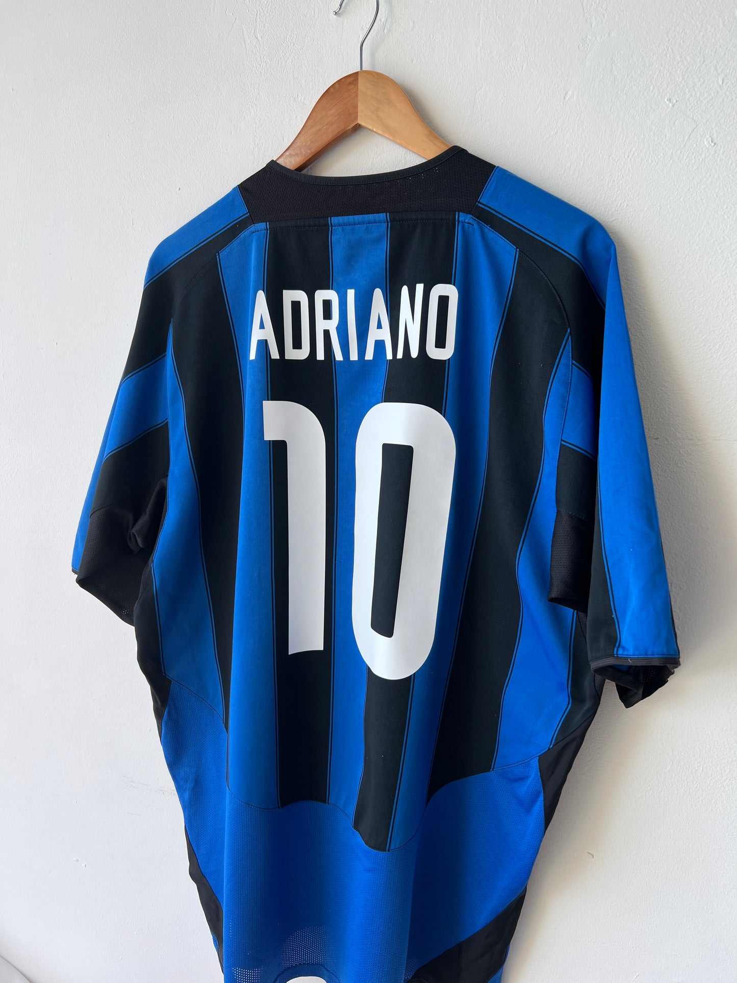 Inter Milan 2003-04 Home Shirt Adriano #10 (XL)