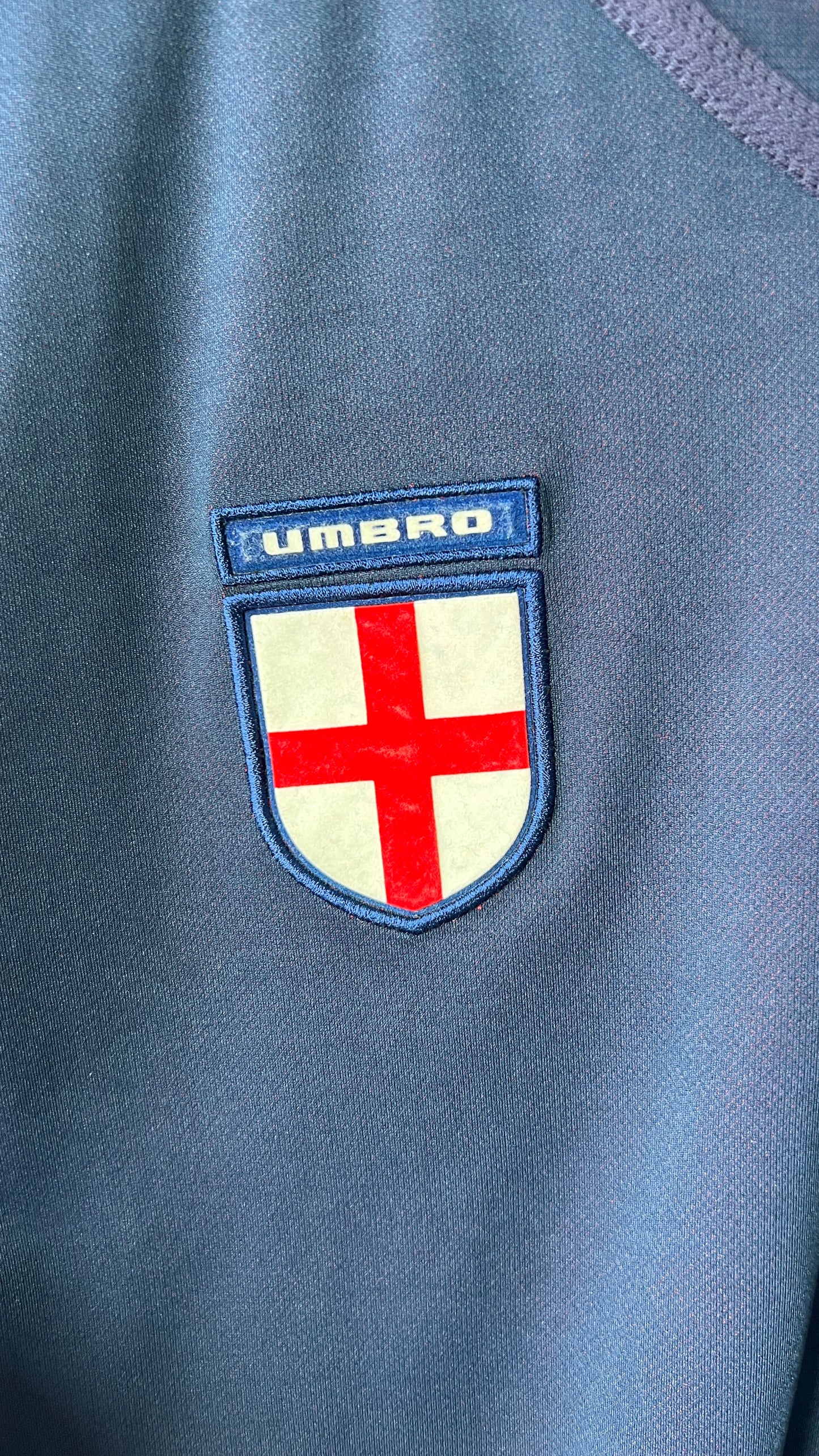 England 2002-04 Away Shirt Beckham #7 (L) (Reversible)