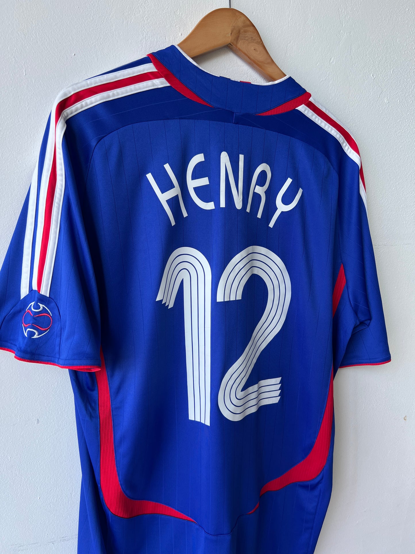 France 2006-07 Home Shirt Henry #12 (XL)