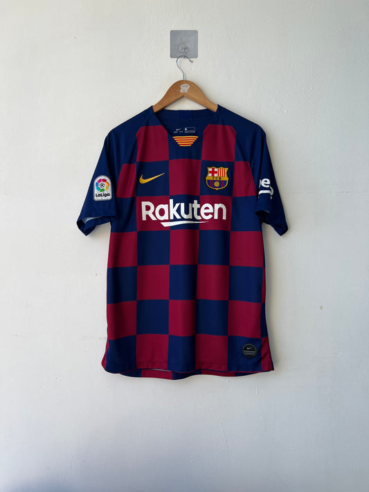 (L) Barcelona 2019-20 Home Shirt Messi #10