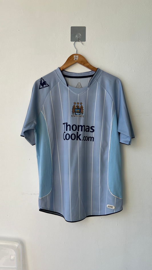 Manchester City 2007-08 Home Shirt Richards #2 (XL fits L)