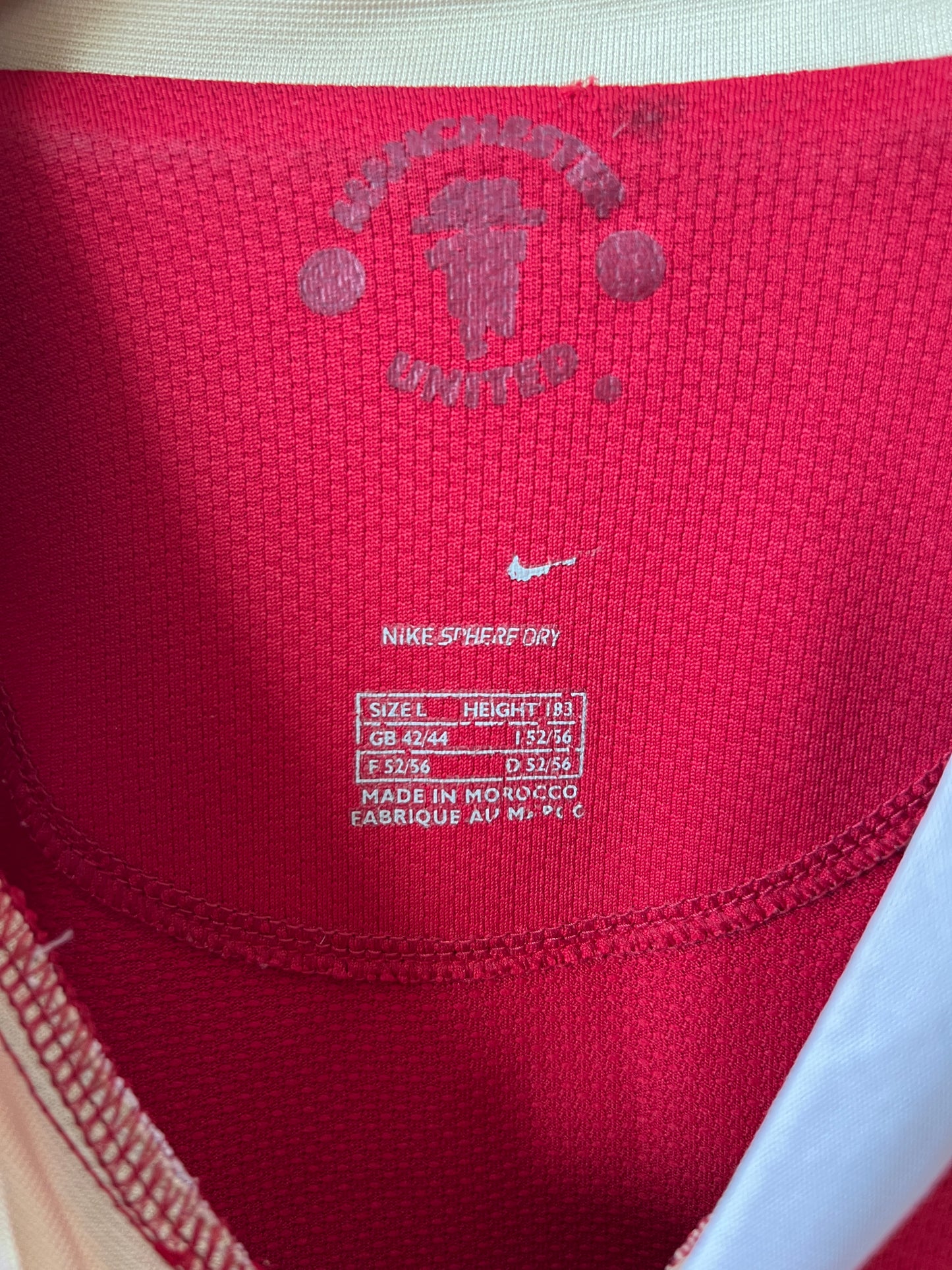 Manchester United 2006-07 Home Shirt Ronaldo #7 (L)