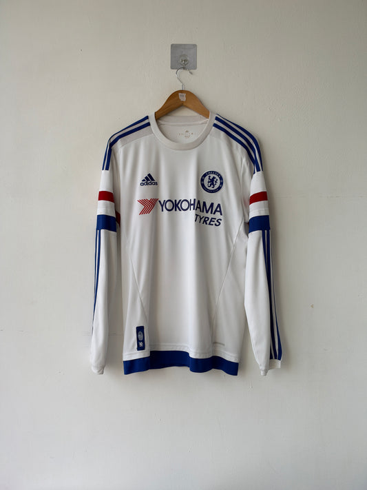 (M) Chelsea 2015-16 Away Long Sleeve Shirt Hazard #10