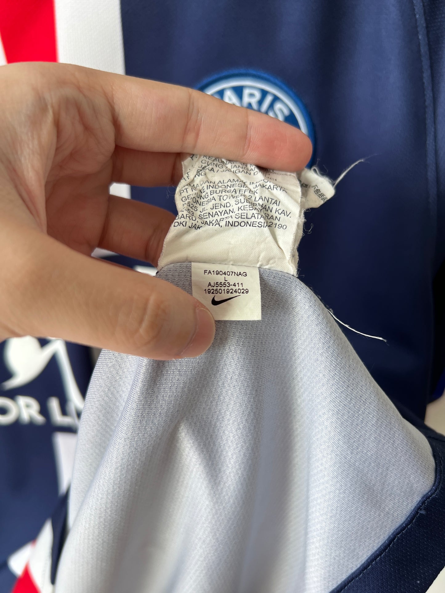PSG 2019-20 Home Shirt Neymar JR. #10 (L)