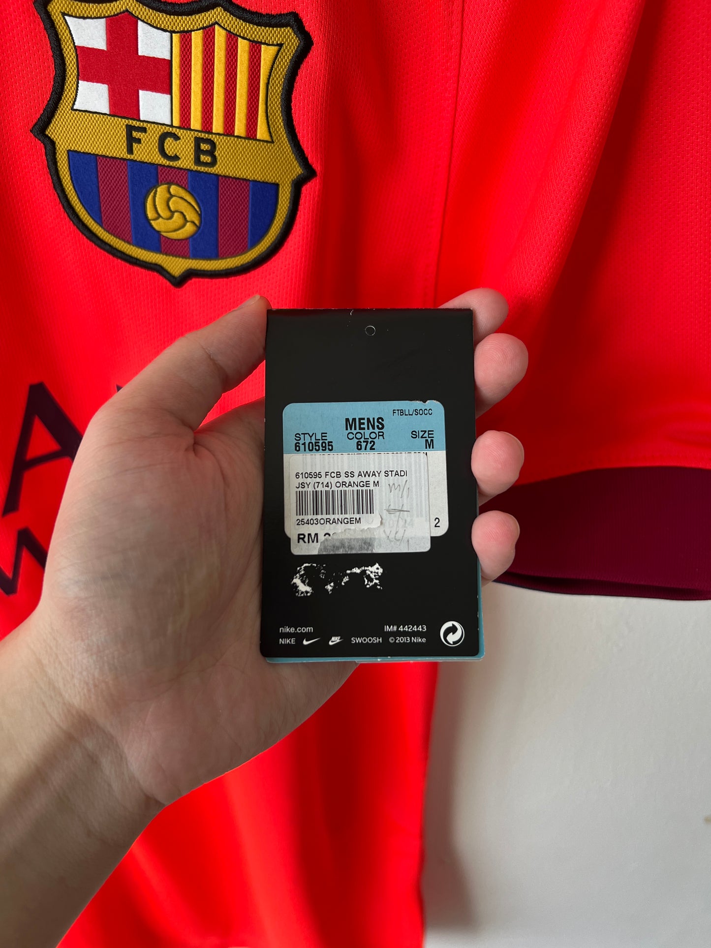 Barcelona 2014-15 Away Shirt Suarez #9 (NEW) (M)