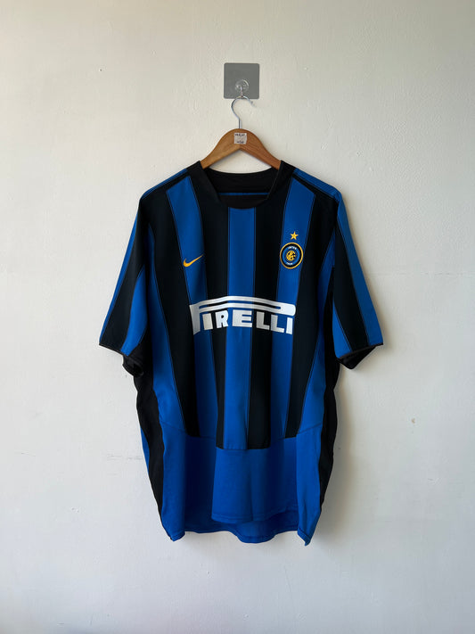 Inter Milan 2003-04 Home Shirt Adriano #10 (XL)