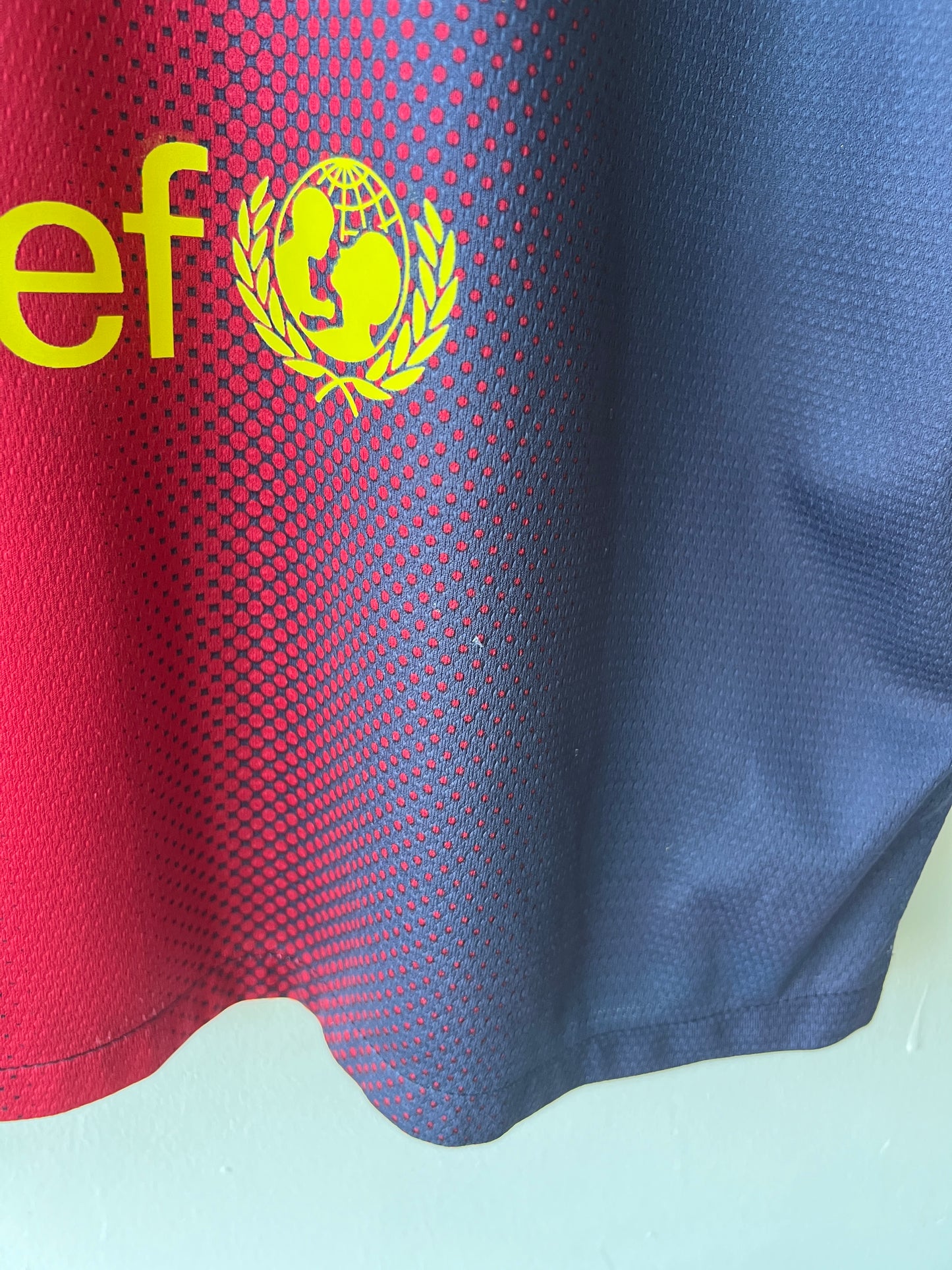 (L) Barcelona 2012-13 Home Shirt A. Iniesta #8