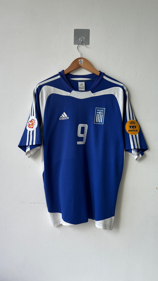 Greece 2004-06 Home Shirt Charisteas #9 (M)