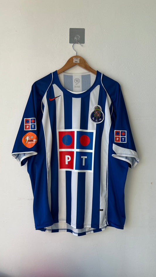 Porto 2004-05 Home Shirt Quaresma #10 (XL)