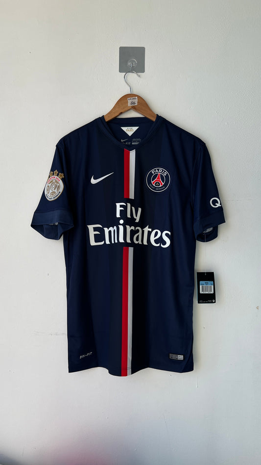 PSG 2014-15 Home Shirt Cavani #9 (Brand New) (M)