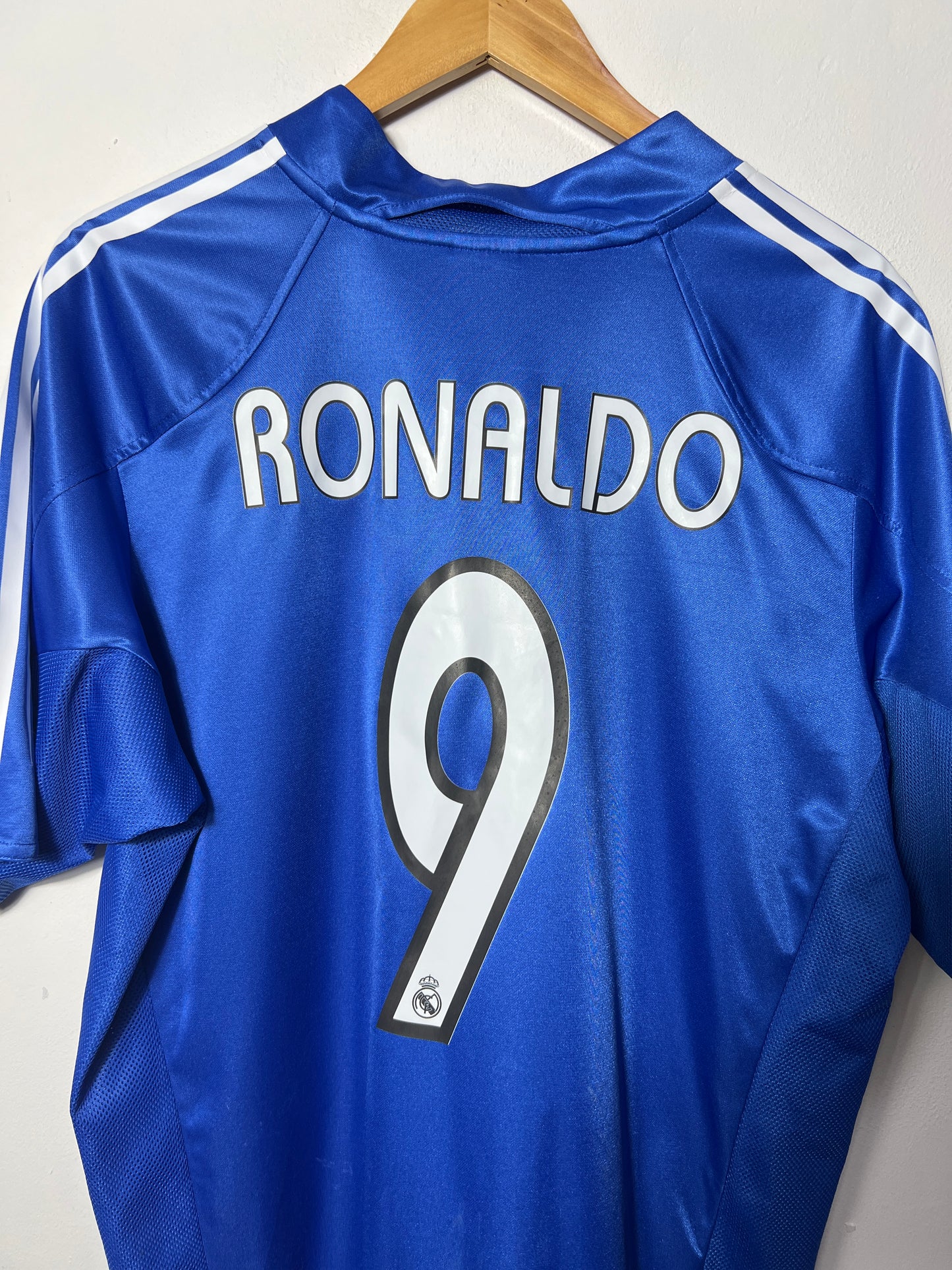 (L) Real Madrid 2004-05 Third Shirt Ronaldo #9
