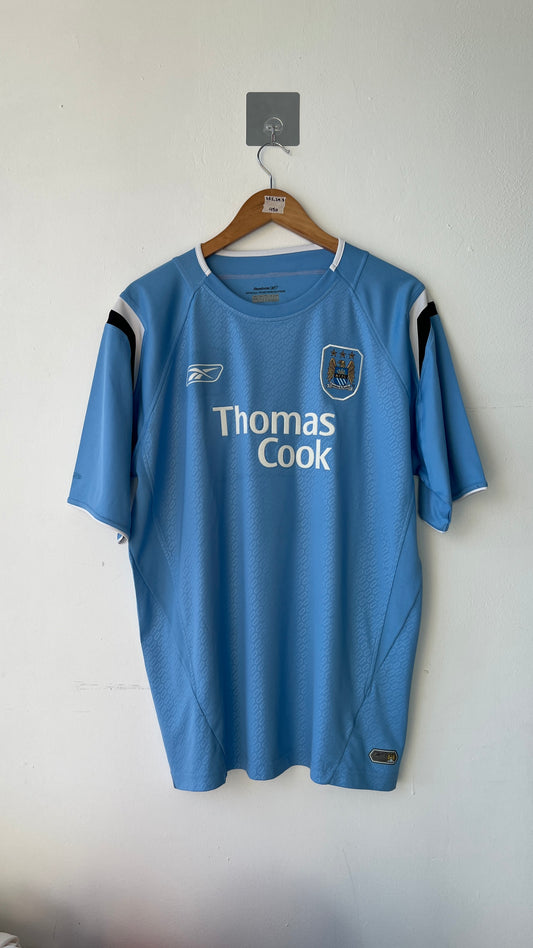 Manchester City 2004-06 Home Shirt Fowler #8 (L fits XL)