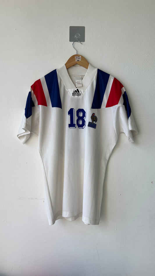 France 1992-94 Away Shirt Cantona #18 (M/L)