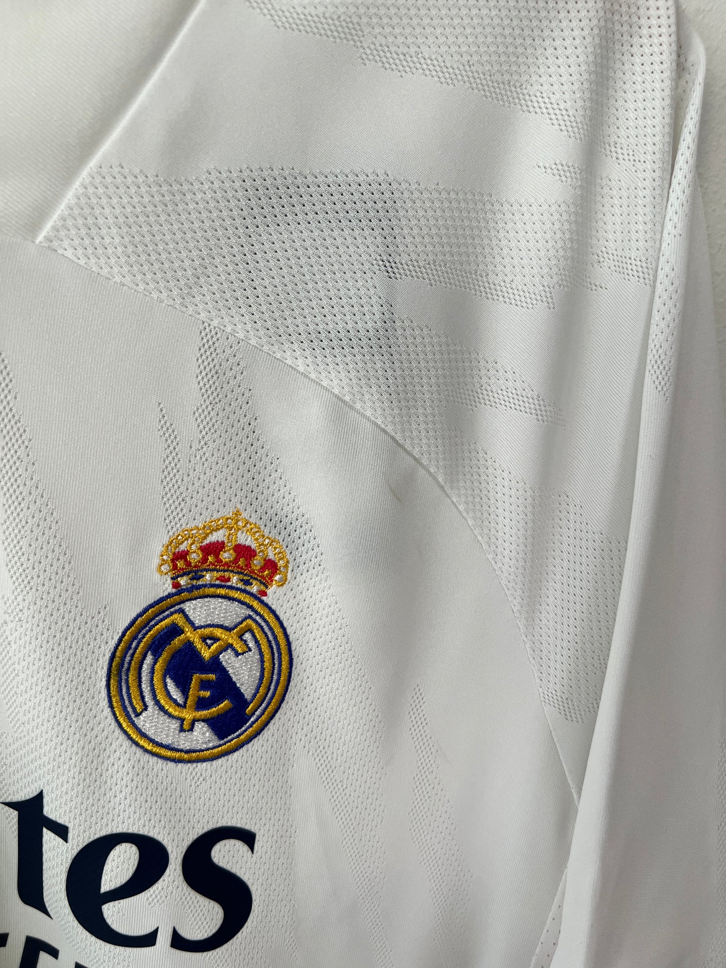 (L) Real Madrid 2020-21 Home Shirt Kroos #8 (NEW)