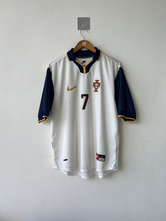 (L) Portugal 1998-00 Away Shirt Figo #7