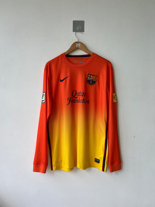 Barcelona 2012-13 Away Long Sleeve Shirt Messi #10 (L)