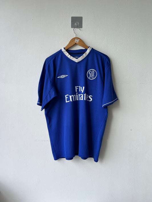 (L) Chelsea 2003-05 Home Shirt Drogba #15 (Reversible)