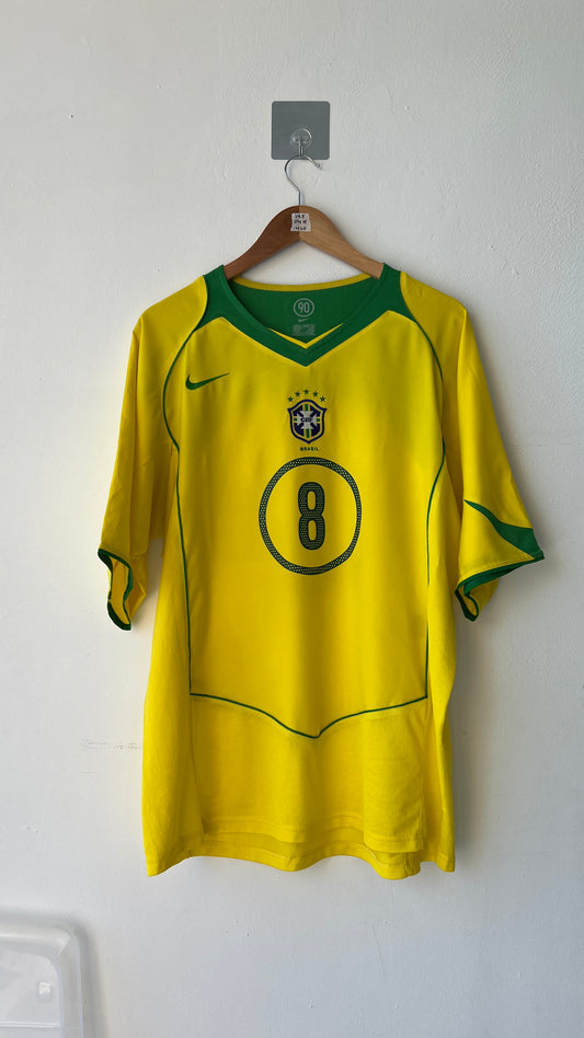 Brazil 2004-06 Home Shirt Kaka #8 (XL)