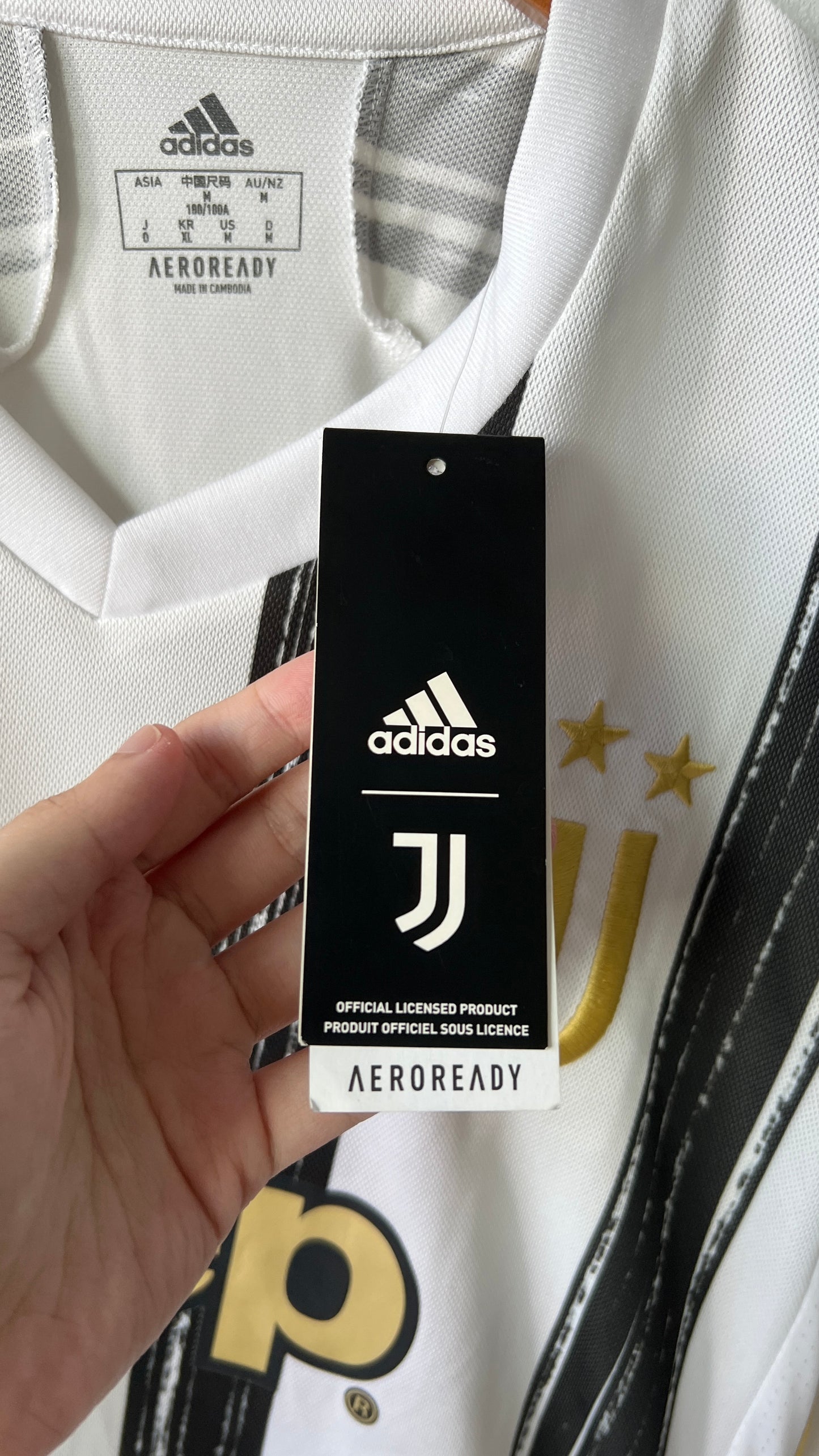 Juventus 2020-21 Home Shirt Ronaldo #7 (M) (Brand New)