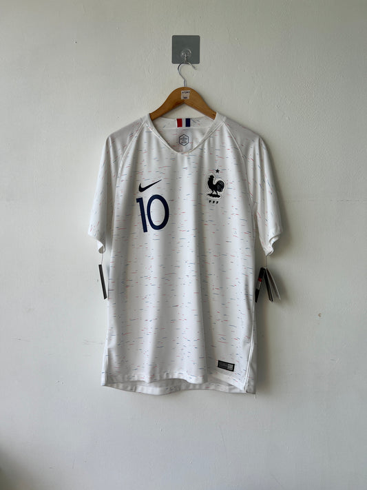 (L) France 2018 Away Shirt Mbappe #10 (NEW)