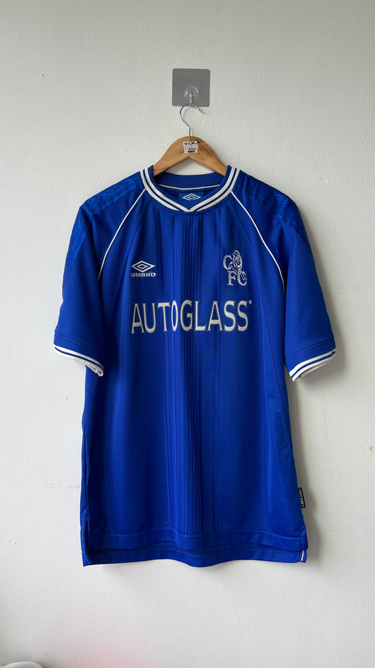 Chelsea 1999-01 Home Shirt Deschamps #7 (L)