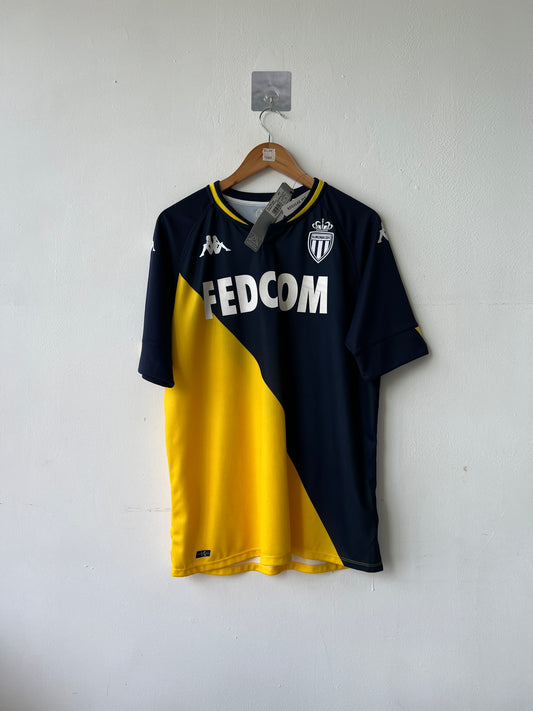 (XL fits L) AS Monaco 2020-21 Away Shirt Volland #31 (NEW)