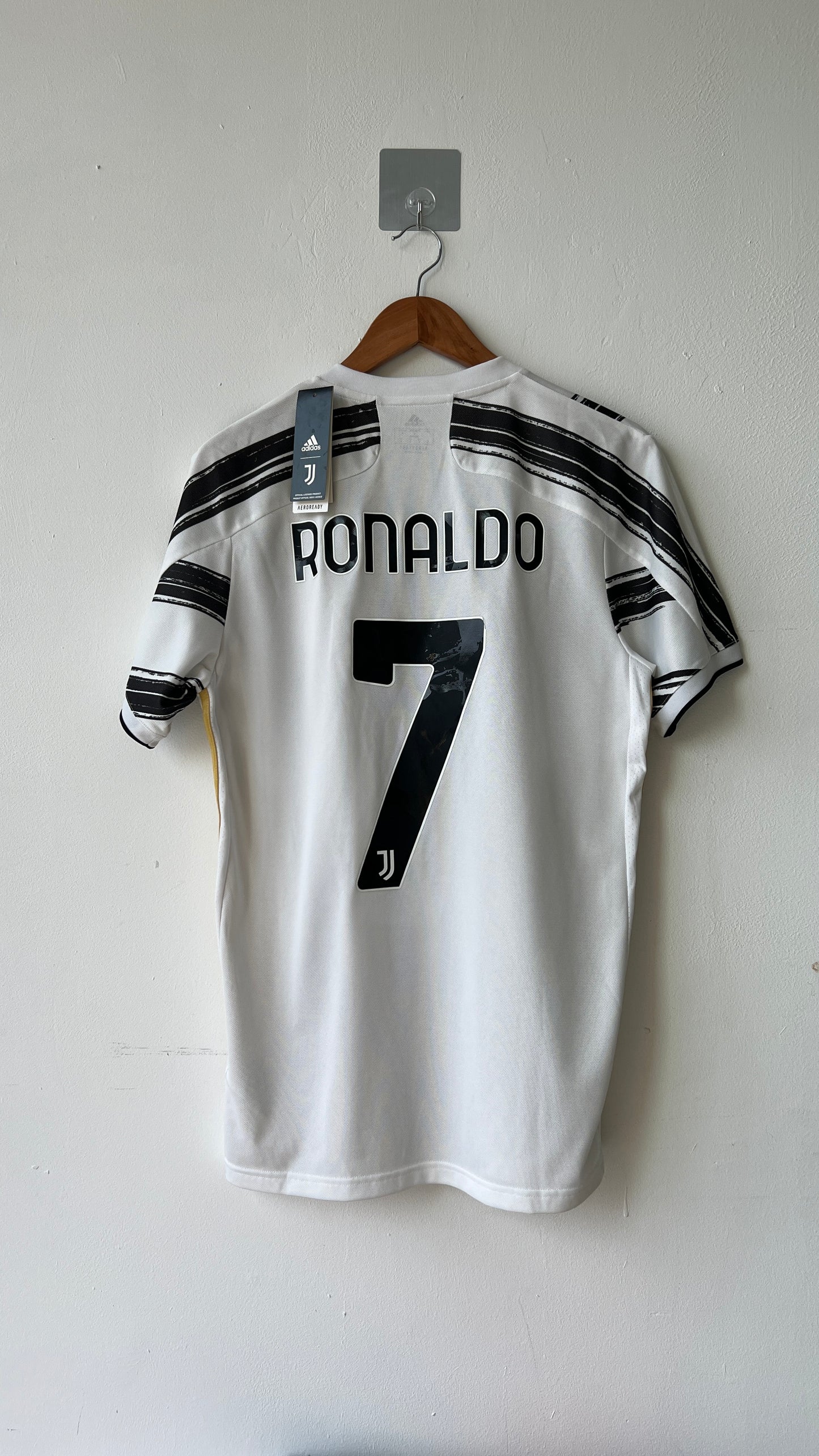 Juventus 2020-21 Home Shirt Ronaldo #7 (M) (Brand New)
