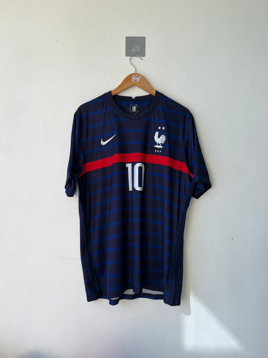 France 2020-22 Home Shirt Mbappe #10 (XL)