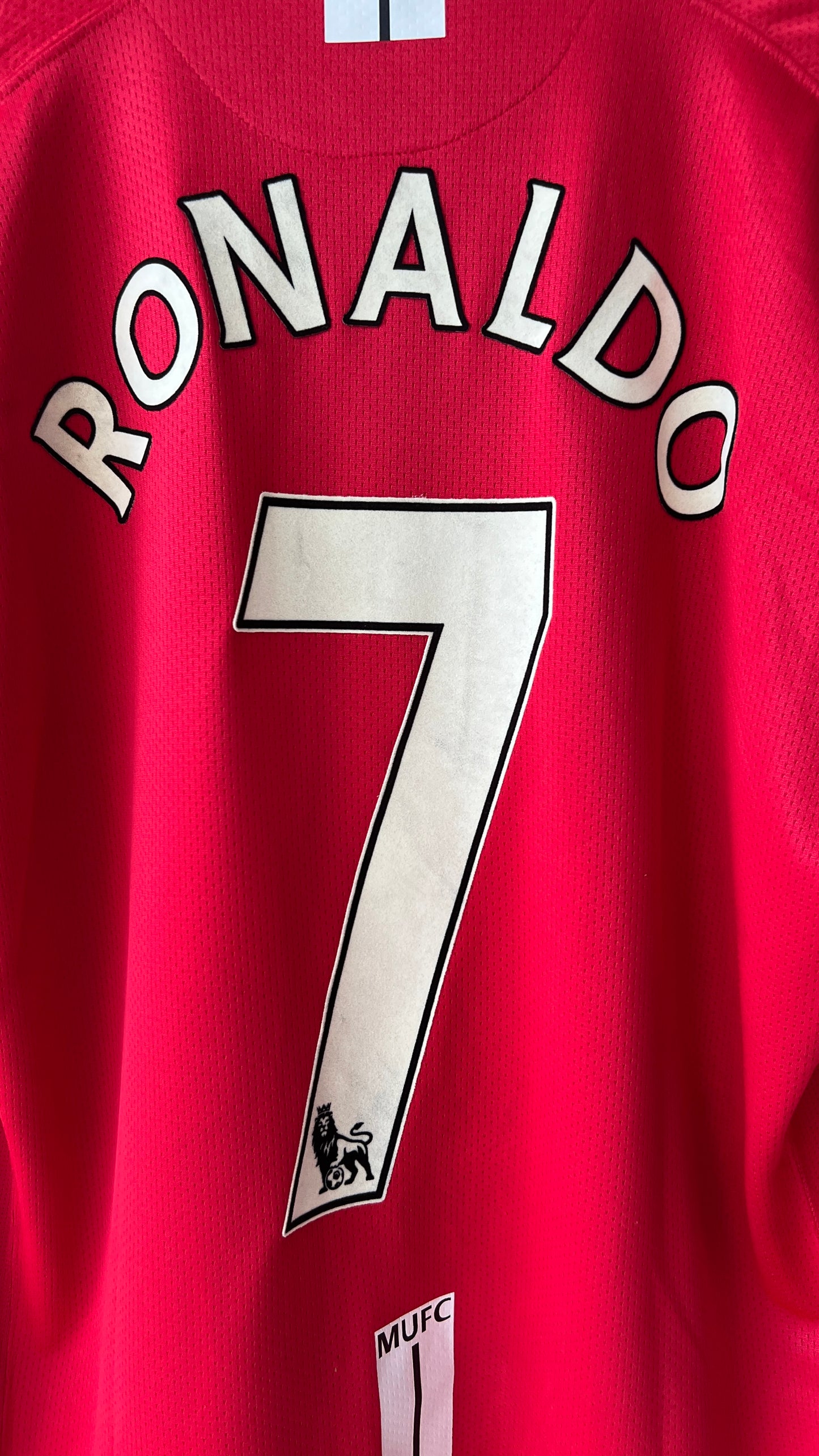 Manchester United 2007-09 Home Shirt Ronaldo #7 (L)