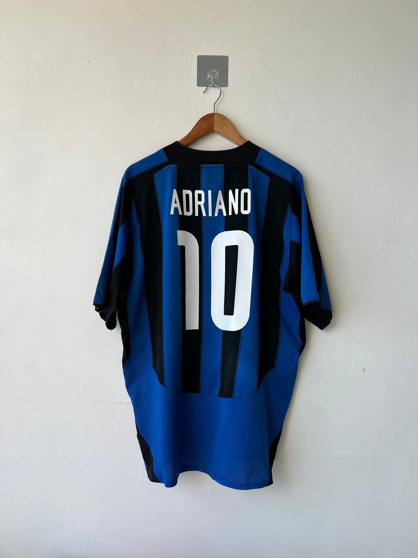 Inter Milan 2003-04 Home Shirt Adriano #10 (XL)