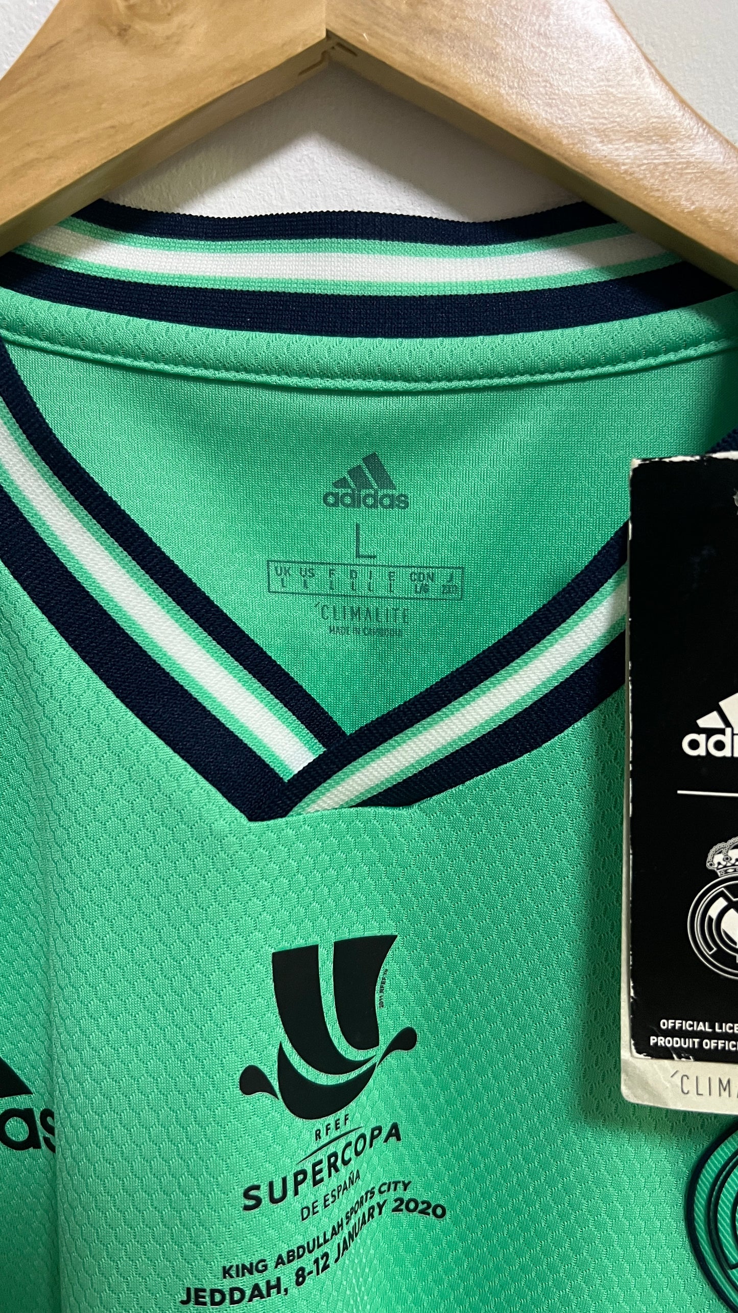 Real Madrid 2019-20 Third Shirt Vinicius Jr. #25 (L) (Brand New)