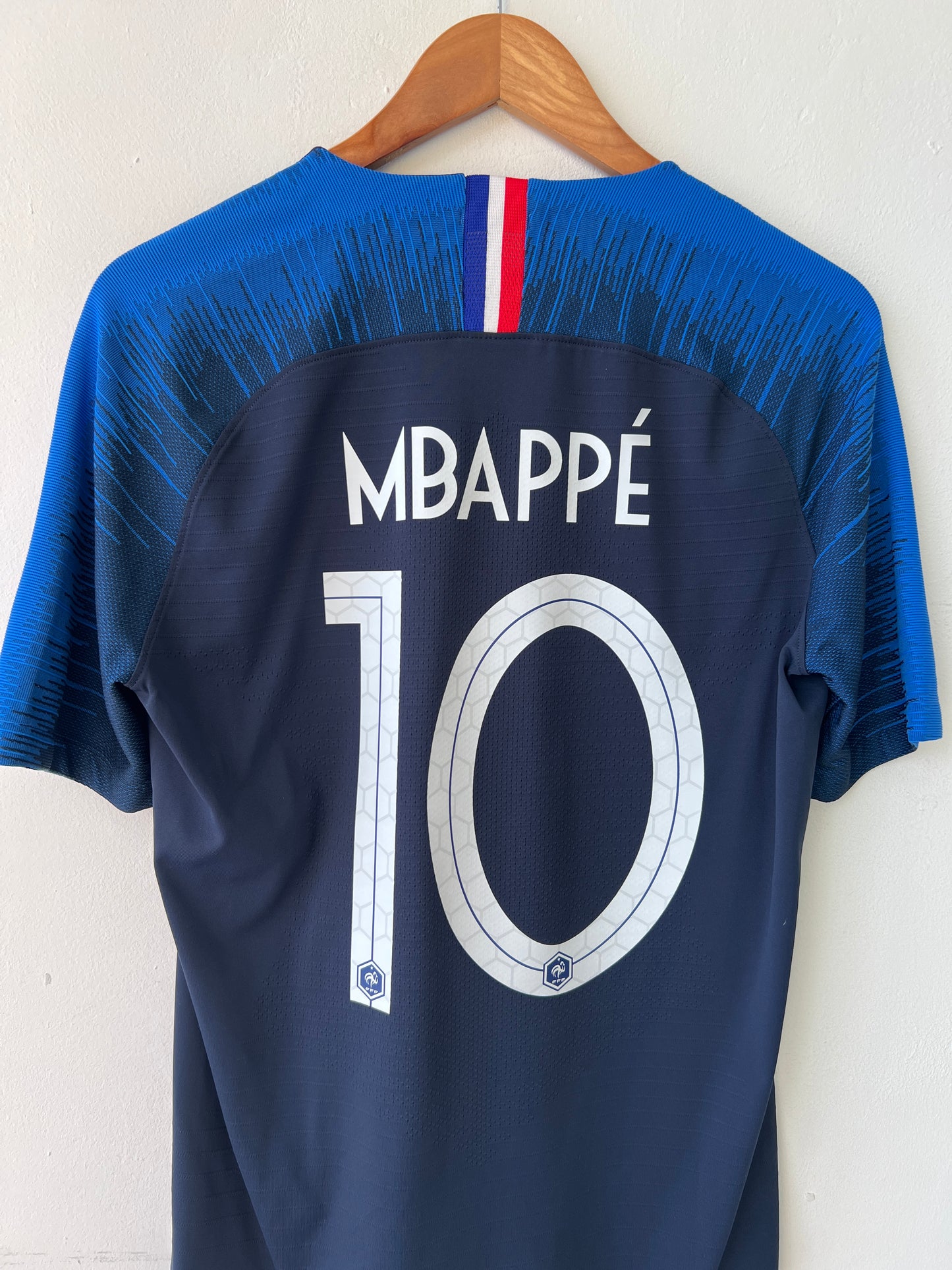 (M) France 2018-20 Home Player Version Shirt Mbappe #10