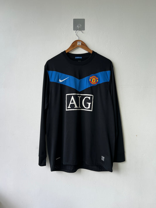 (L) Manchester United 2009-10 Away Long Sleeve Shirt Rooney #10